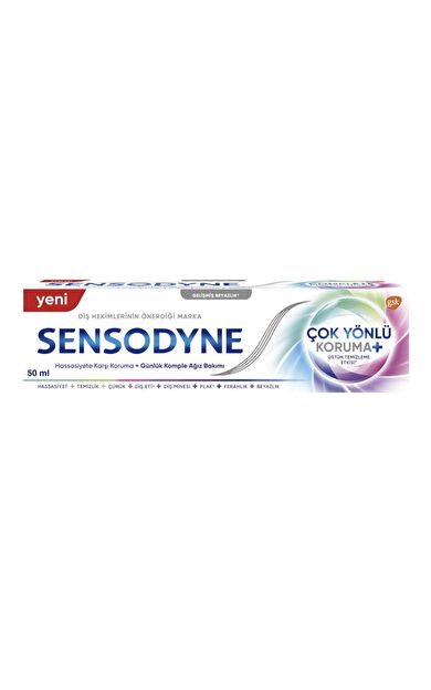 Sensodyne Çok Yönlü Koruma + Gelişmiş Beyazlık Diş Macunu 75 ml