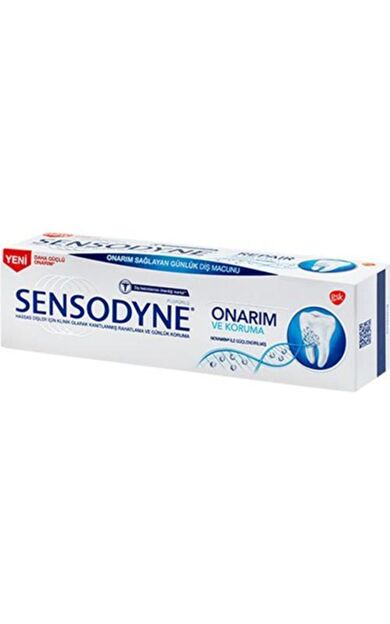 Sensodyne Diş Macunu Onarım ve Koruma Naneli 75 ml