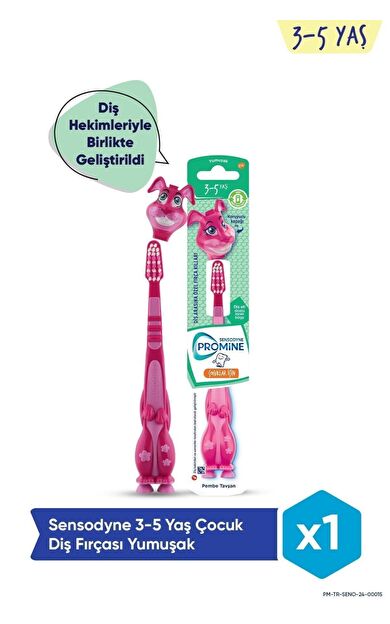 Sensodyne Kids Bunny 3-5 Yaş Arası Soft Diş Fırçası