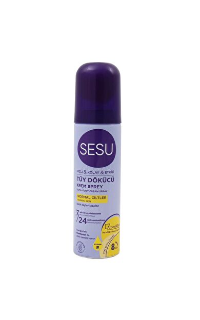 Sesu Tüy Dökücü Krem Sprey Normal Ciltler 150 Ml