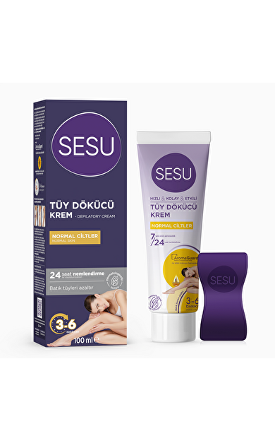 Sesu Tüy Dökücü Krem Normal Ciltler 100 ml