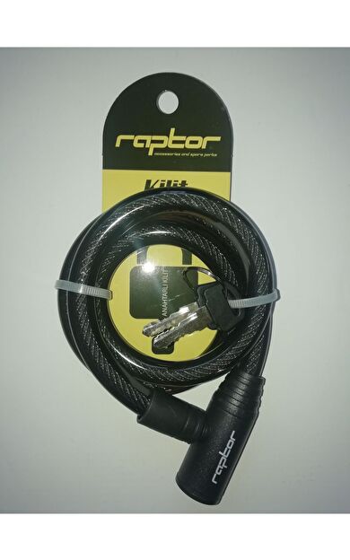 Seyax Raptor Bisiklet kilidi, motor Kilidi 12x80, halat kilit