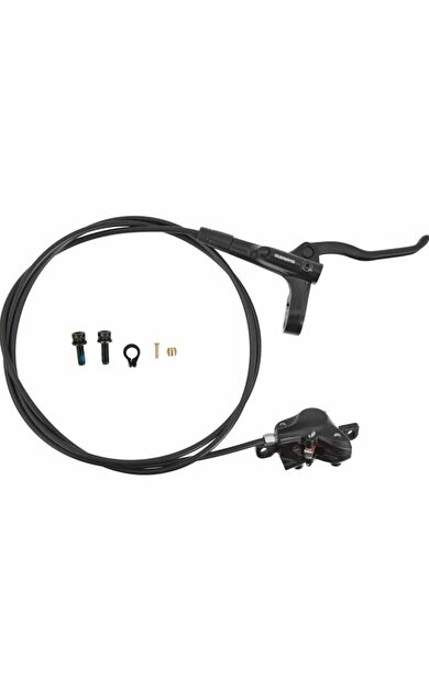 Shimano MT200 Arka Fren Seti Uzun KabloHidrolik Fren Seti MT200 Sağ 1800 mm (Siyah)Elektrikli Bisiklet Uyumlu