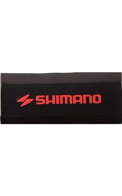 Shimano Bisiklet Reflektörlü Kadro Koruyucu ve Zincir Koruyucu Kırmızı Kadro Koruma kılıfı