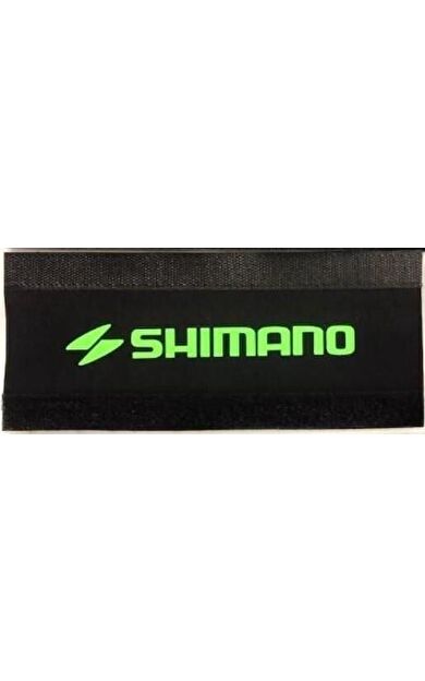 Shimano Bisiklet Reflektörlü Kadro Koruyucu ve Zincir Koruyucu Yeşil Kadro Koruma Kılıfı