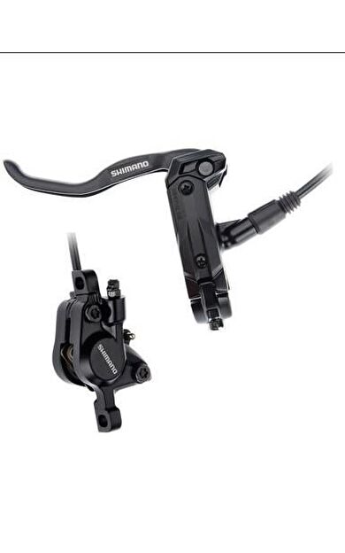 Shimano BL-M505 Uzun Kablo Bisiklet Hidrolik Fren Takımı Sol Takım Siyah Kaliper+Balata Dahil 170mm