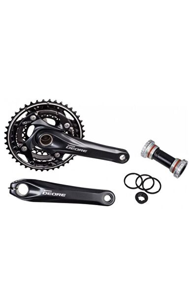 Shimano Deore FC-M610 Aynakol FC-M610-L 42x32x24T 175mm Deore Hollowtech MTB Bisiklet Aynakolu