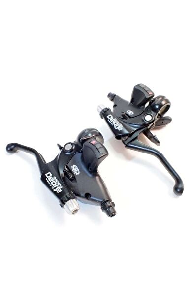 Shımano Deore ST-M510 3x9'lu Vites Fren Kolu  Seti 3x9V Siyah Sağ Sol Kelebek Vites Kolu