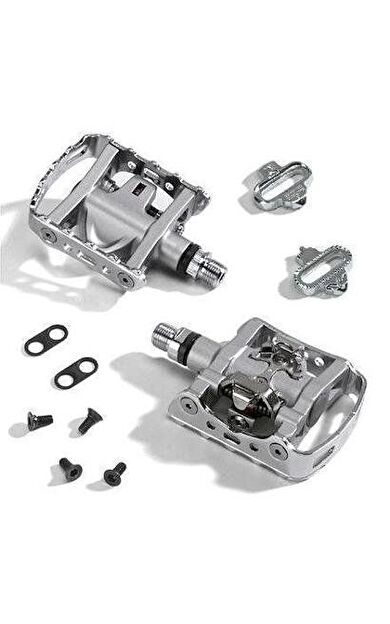 Shimano PD-M324 Çift Taraflı Bisiklet Spd Pedal Gümüş EPDM324