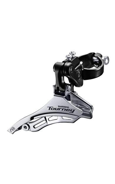 SHIMANO TOURNEY Ön Aktarıcı FD-TY300-DS6 Üçlü Üstten Salınımlı 31,8 mm Bisiklet Orta Aktarıcı