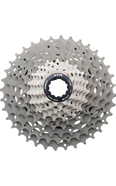 Shımano XTR CS-M980 10'LU Ruble 11-34T Kaset Dişli 10 vites Titanium