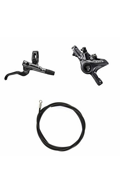 Shimano XTR M9100 Karbon Kollu Arka Hidrolik Fren Takımı Sağ Set Fren Takımı BL-M9100 Titanium Balata