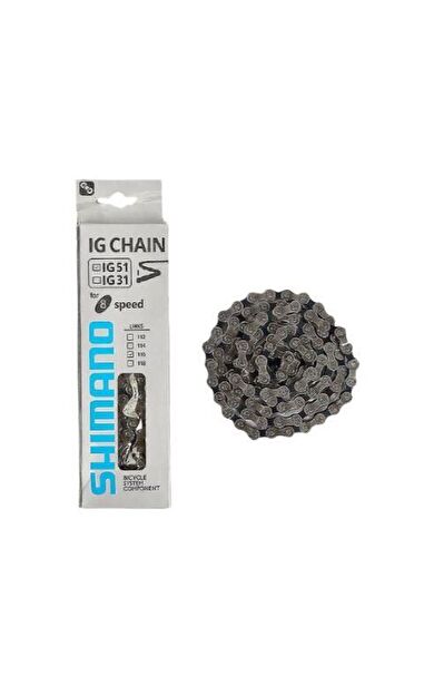 Shimano Zincir CN-IG1 6/7/8 Vites Acera / Altus / Alivio CN - IG51 Mtb Vitesli Bisiklet Zinciri