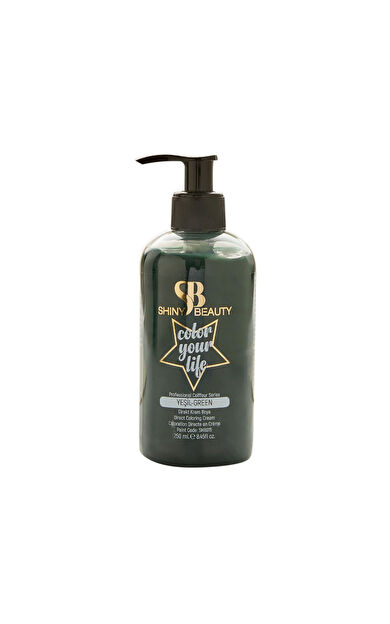 Shiny Beauty Hair Color 250 Ml - Yeşil