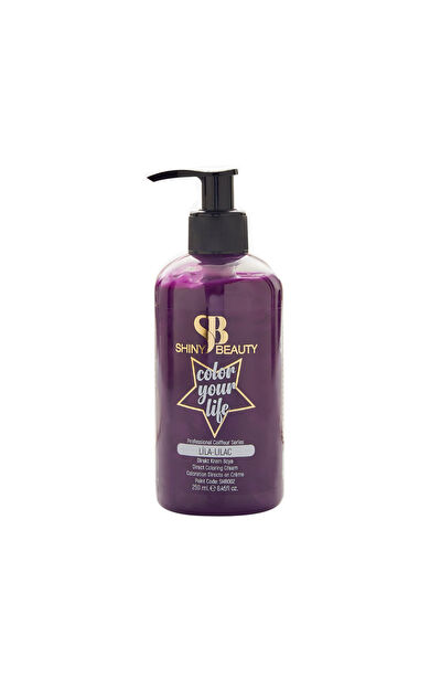 Shiny Beauty Hair Color 250 Ml - Lila