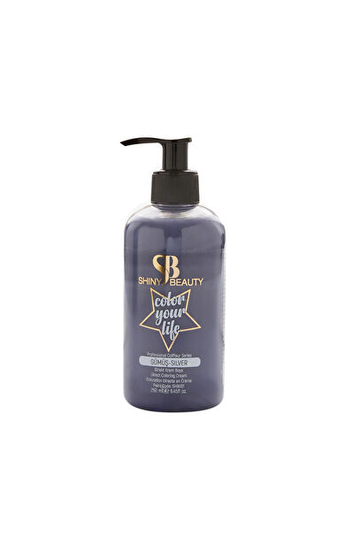 Shiny Beauty Hair Color 250 Ml - Gümüş