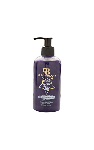 Shiny Beauty Hair Color 250 Ml - Gece Mavisi