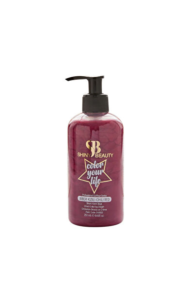 Shiny Beauty Hair Color 250 Ml - Biber Kızılı