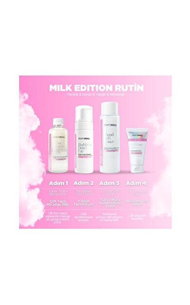 Short Story Less Tears More Milk Çift Fazlı Micellar Süt 200 Ml