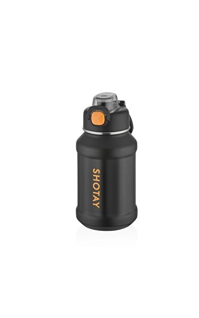 Shotay Çelik Termos Matara 720Ml Siyah