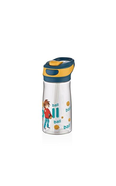 Shotay Child's Hand Çocuk Su Matarası Tritan 540Ml Mavi