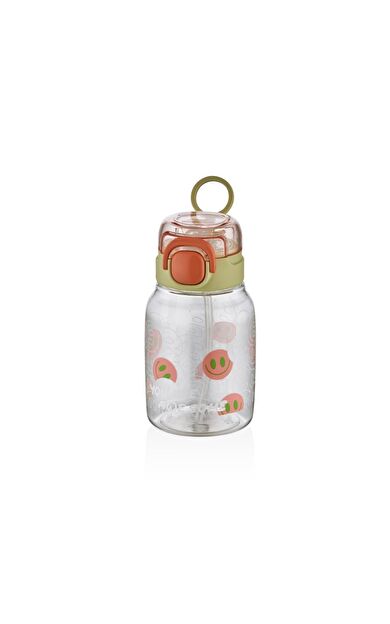Shotay Çocuk Su Matarası Tritan Pipetli Yeşil 600Ml