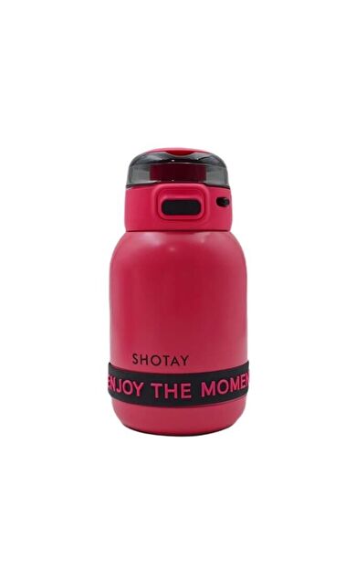 Shotay Çocuk Termos Matara 600Ml Fuşya