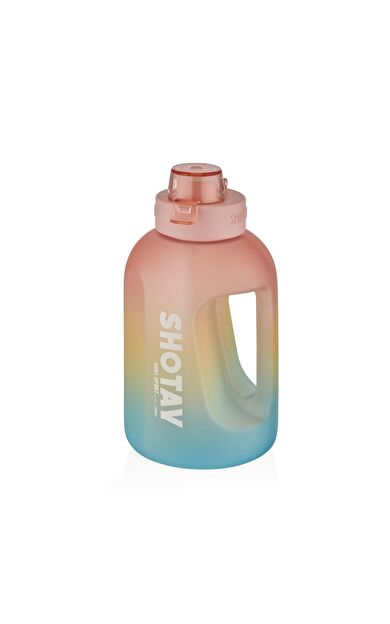 Shotay Colorful Su Matarası Tritan Pembe 1500Ml