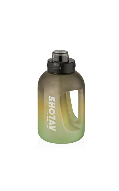 Shotay Colorful Su Matarası Tritan Yeşil 1500Ml