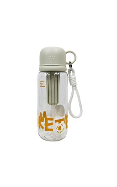 Shotay Cup Cover Su Matarası Tritan Beyaz 800Ml