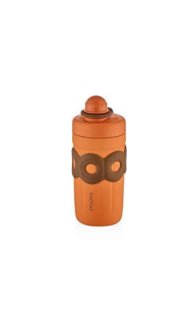 Shotay Donat Çelik Matara Çocuk 500Ml Kahverengi