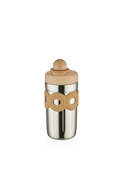 Shotay Donat Çelik Matara Çocuk 500Ml Çelik Bej