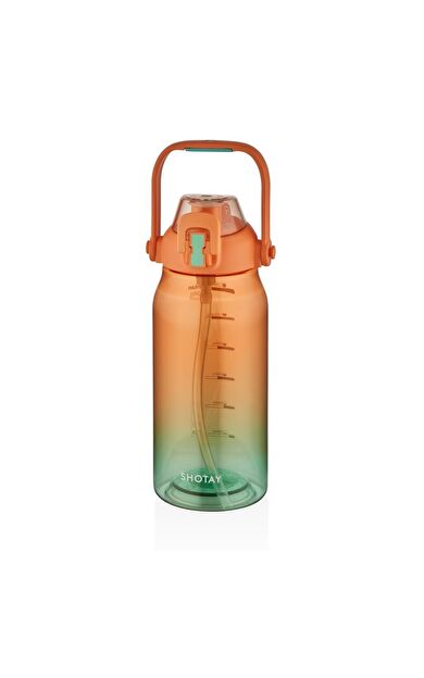 Shotay Gradient Su Matarası Tritan Turuncu 1500Ml
