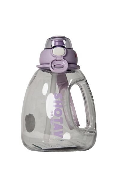 Shotay Hippo Su Matarası XL Tritan Mor 1300Ml