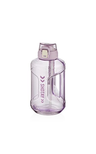 Shotay Medium Barrel Su Matarası Tritan Geniş Mor 1600Ml
