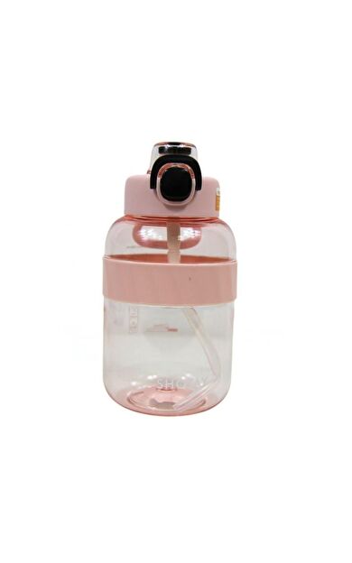 Shotay Pipetli Su Matarası Tritan Pembe 1000Ml