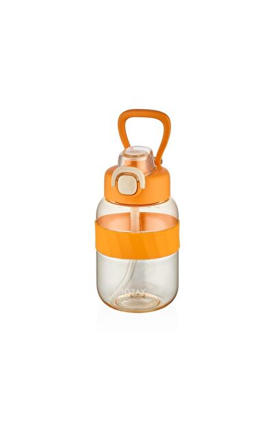 Shotay Pipetli Su Matarası Tritan Turuncu 700Ml