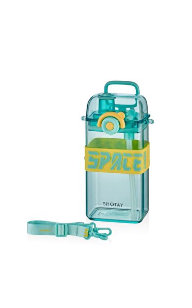 Shotay Su Matarası Space Tritan Turkuaz 500Ml