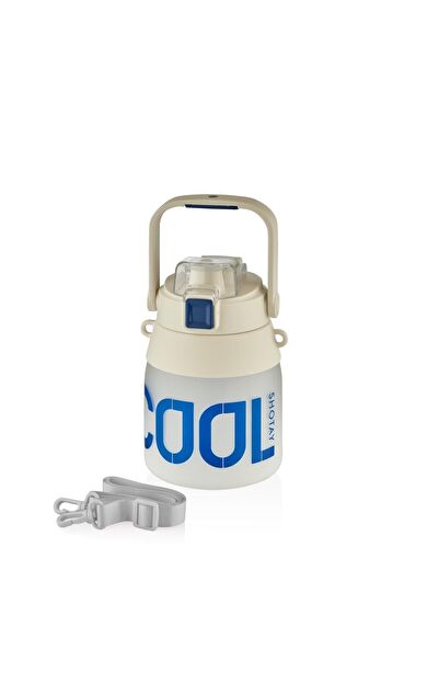Shotay Su Matarası Tritan Beyaz 1000Ml