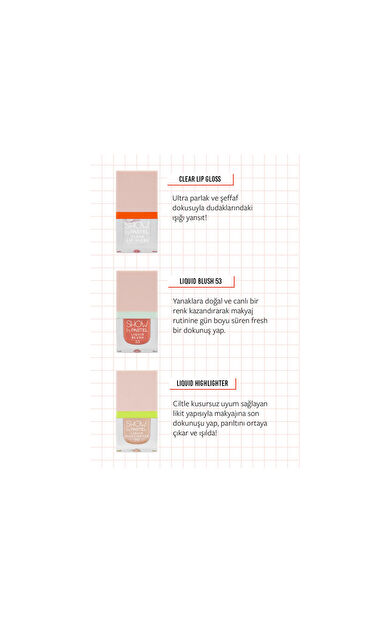 Show By Pastel Glow Up Girl Mini Makyaj Seti - Xoxo