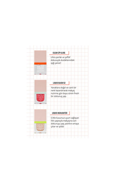 Show By Pastel Glow Up Girl Mini Makyaj Seti - Main Character