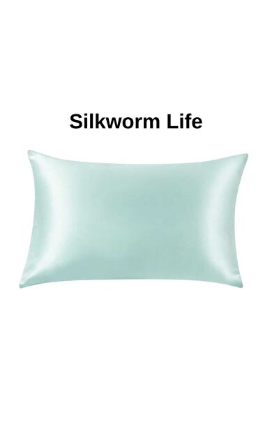 Silkwormlife Mint Renkli % 100 Saf Ipek Yastık Kılıfı (50 * 70 ) 1 Adet
