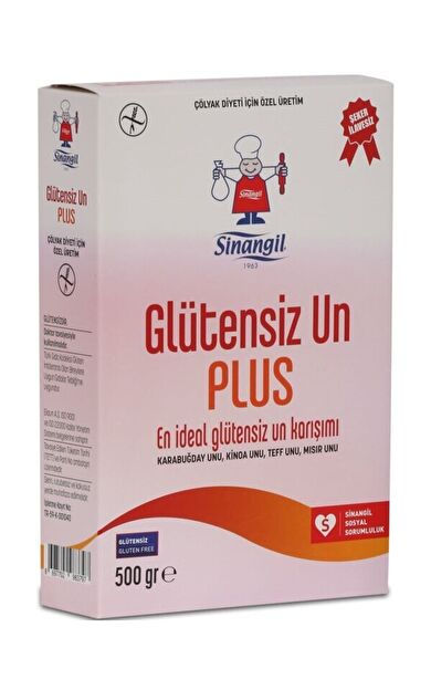 Sinangil Glutensiz Plus Un 500 Gr