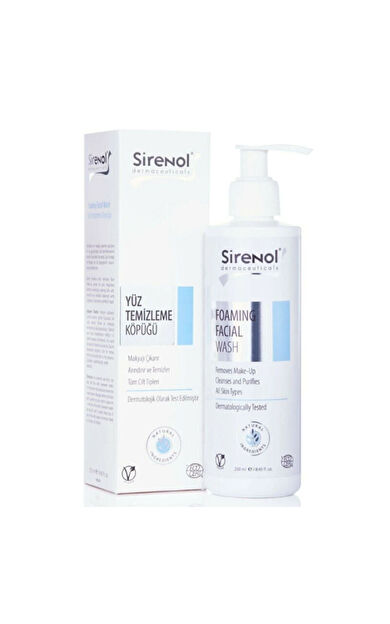 Sirenol Natural Yüz Temizleme Köpüğü 250 ml