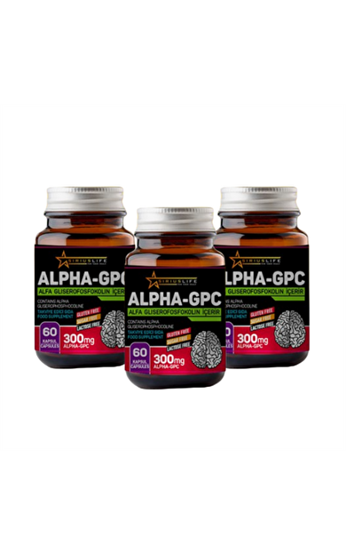 Sirius Alpha Gpc 300 Mg 60 Kapsül 3 Adet