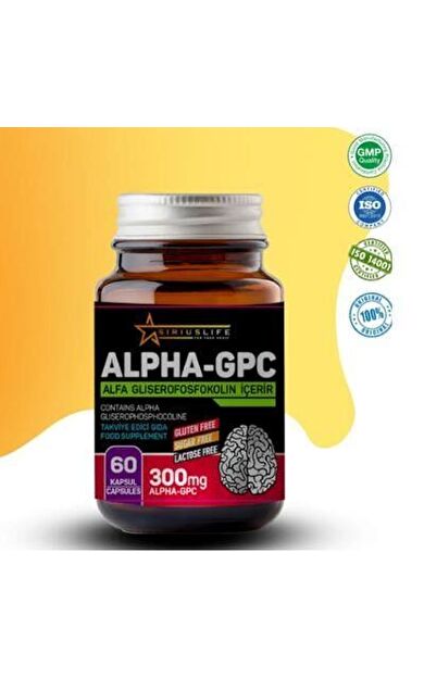 Sirius Alpha Gpc 300 Mg 60 Kapsül