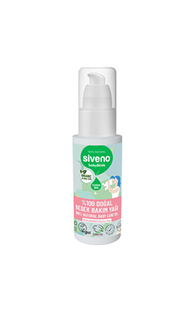 Siveno %100 Doğal Bebek Bakım Yağı 50 ml