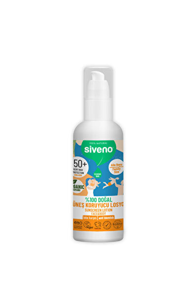 Siveno %100 Doğal Güneş Koruyucu Losyon 100 ml