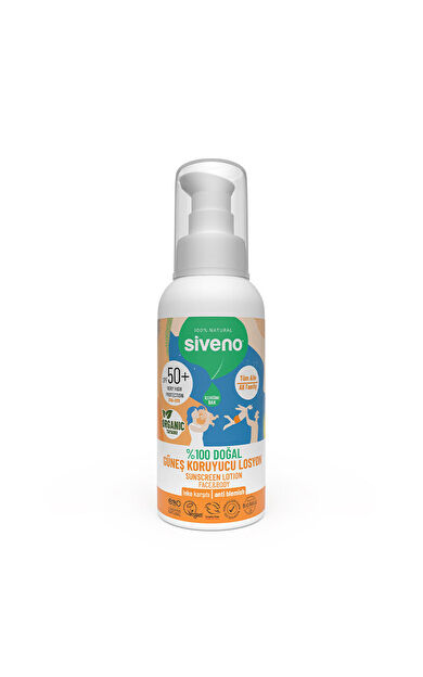 Siveno %100 Doğal Güneş Koruyucu Losyon 100 ml