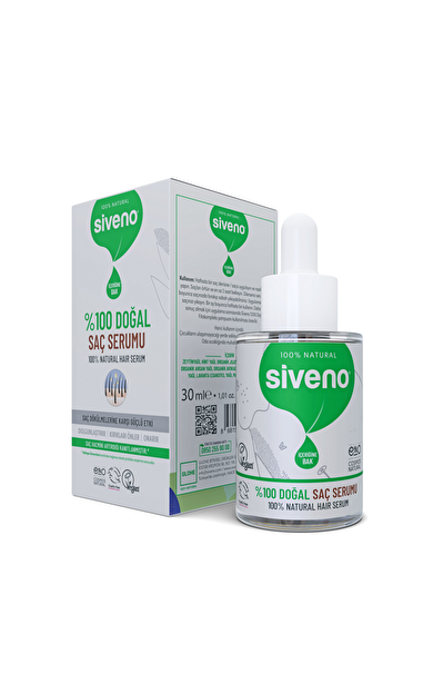Siveno %100 Doğal Saç Bakım Serumu 30 ml